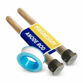 Ozek 078928844662 Anode Rod For Hot Water Heater Magnesium 9.25 Inch Length Npt 2