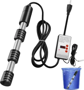 Jrb-1-10 Pararose-factory Immersion Water Heater 1500w Portable Electric 304 Stainless Heaters With Guard