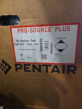 Pentair Psp19t-t02-01 19 Gallon Wrll Tank