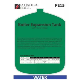 Pe15 Plumbers Edge 2 Gal. Expansion Tank For Water Heaters