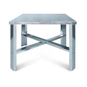 21gwhs Plumbflex 21 Inch Square Water Heater Stand In Galvanized Steel