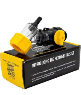 V699054 Plumbing Nerds Mfg. Dba Sediment Buster Pl3790 Water Heater Tool Ul Verified Flushes Cleans Drains Breaks Up Sedim