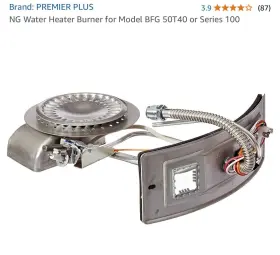 100094001 Premier Plus Replacement Burner For Gas Water Heaters Bfg 50t40 Series 100