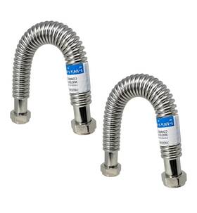 Procuru 6wff18-2p 2 Pack #6wff18-2p Water Flex Connector 1-1/4 Inch Fip X 18