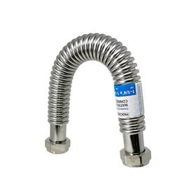 Procuru B0dhwkd6dt 1-pack 1-1/4 Fip X 18 Stainless Steel Water Heater Flex Connector