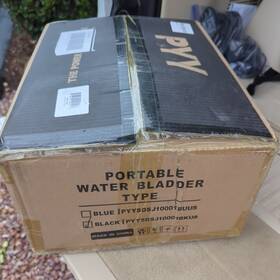 Pyy Pyysdsj4005bkussp Portable Water Bladder 105 Gallon For Truck Bed Carrier Cart Large Bob