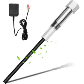 Qnemaei 785034168611 Powered Anode Rod Anti-rust And Corrosion Reduce Limescale 24-hour Odor Eli