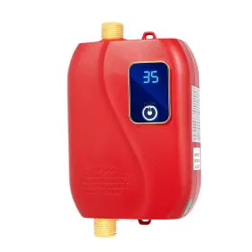 3000w Qwnbg 759224582402 Tankless Electric Water Heater 110v Under Sink On Demand Instant Hot Wa