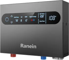 Ranein 445008573591 8kw Tankless Electric Water Heater 240v On Demand Instant Endless Heaterr