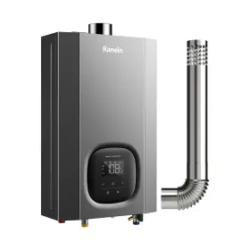 Rh10k-ng Ranein Tankless Water Heater Natural Gas 3.6 Gpm 80 000 Btu Indoor