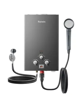 Ro5k Ranein 8l Tankless Water Heater Propane Gas Outdoor Up To 2.11 Gpm 48 000 Btu