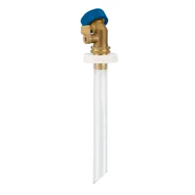 Recpro 193652015833 Rv Secure Hands Free Water Tank Fill Clear Tube Brass Shut-off City Wat