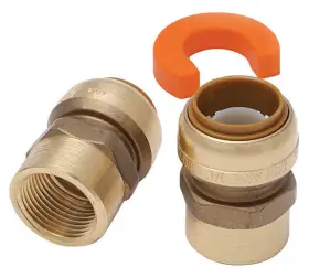 22441lf Reliance Worldwide Corporation Sharkbite 3/4 Inch D Brass Water Heater Installation Kit