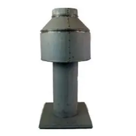 009837 Rheem 9 Inch Outdoor Heater Highwind Stack Top Kit 406