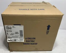 Proe6 Rheem 020352616087 1 Rh Pou Classic 6 Gallon Residential Electric Water Heater - Year