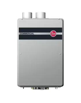 Rheem 020352681399 Commercial 9.5 Gpm Natural Gas High Efficiency Indoor Tankless Water Heater