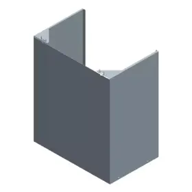 Rheem 313052627607 Cosmetic Pipe Cover Outdoor In Grey For Tankless Gas Water Heater