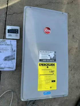 Rtg-70dvlp-1 Rheem 445034436488 Mid-efficiency 7gpm Indoor Natural Gas Tankless Water Heater