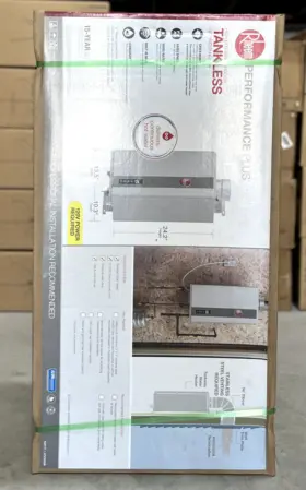 Rheem 662021563959 180 000 Btu 8.4 Gpm Smart Indoor Natural Gas Tankless Water Heater