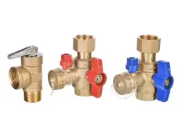 Rtg20326 Rheem 744110723779 Tankless Water Heater Service Valve Kit Brass Isolation Valves