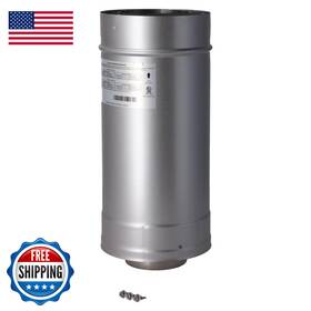 Rheem B0f7y8sxhv Protech Concentric Straight Pipe 12 For Venting Tankless Gas