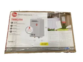 Ec0180xeln-3 Rheem Water Heater Performance Tankless With Minor Cosmetic Damage