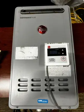 Eco160xln3-1 Rheem Performance Plus 7.0 Gpm Natural Gas Outdoor Tankless Water Heater