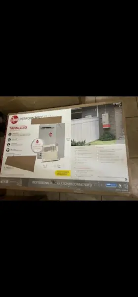 Eco180xeln-3 Rheem Outdoor Tankless Water Heater Nat Gas Smart Wifi Eco180xeln 3 Used