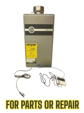 Rheem Ecosense 020352606507 Defective Gas Water Heater 9.5 Gpm 199 900 Btu Tankless
