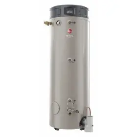 Ghe100ss-160 Rheem Natural Gas Commercial Water Heater 100 Gal 120v Ac