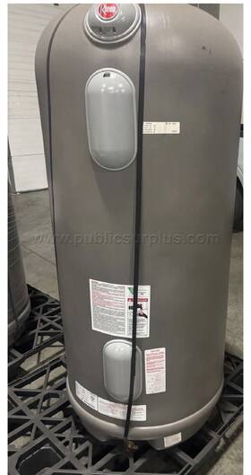 Rheem Mhd105245 Electric Storage Tank Water Heater 81-100 Gal 240v 4500w Gray