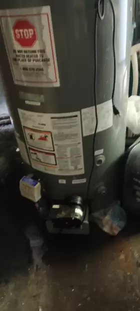 G75-76n Rheem Pro Rh 75 Gal. Tank 75100 Btu Natural Gas Residential Water Heater