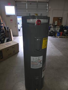 Rheem Proe-40t2-rh95 40 Gallon Electric Water Heater For Sale- Dent On Top