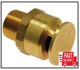 Rheem Protech 020352595047 Vacuum Relief Valve Marathon Electric Water Heater Tank Protection Durable Brass