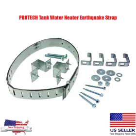 6831700 Rheem Protech Tank Water Heater Earthquake Strap Properly Secures Your