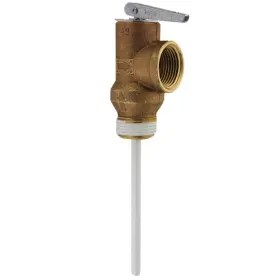 Rheem Protech 744110170023 3 1/4 Inch Standard Shank Water Heater Temperature And Pressure Relief Valve