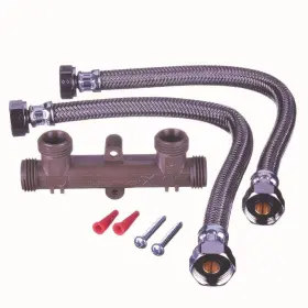 Rtg20285 Rheem Protech Genuine Parts Cross Over Valve Kit Metal Plastic Silver Metallic