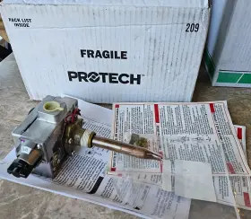 Sp20164 Rheem Protech White-rodgers Gas Control Thermostat With 1-1/4 Inch Shank Ng