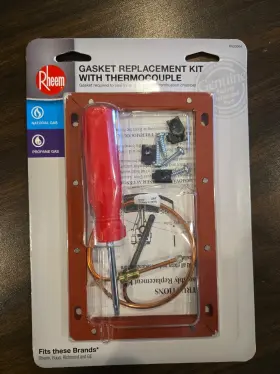 Rh20064 Rheem Gasket Replacement Kit With Thermocouple Fvir Ruud Ge Richmond