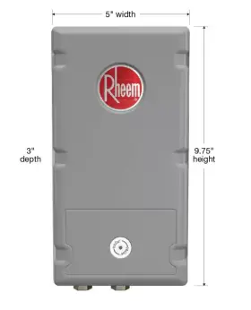 Rteh2412 Rheem 2.4kw 120v Thermostatic Tankless Water Heater