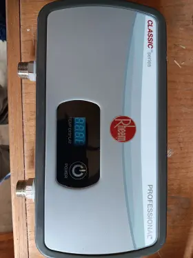 Rtex-04 Rheem - Tankless Water Heater Installed Never Used