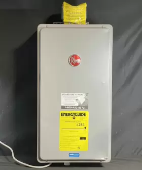 Rtg-70dvln-1 Rheem 160000 Btu Natural Gas Tankless Water Heater Used Read