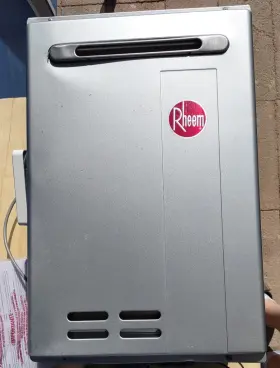Rtg-84xln-3 Rheem Tankless Water Heater Model No. Parts Or Repair As Is