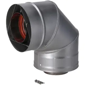 Rtg20271 Rheem Protech 90 Degree Elbow For Venting Tankless Non-condensing Gray