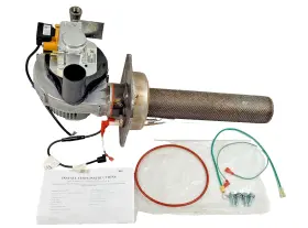 Ap14020-7 Rheem Ruud Ghe Combustion Assembly Burner Ap16227b Nautilair Blower