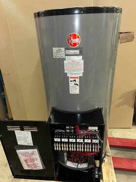 Rheem Ruud E120a-54-g Asme 120 Gallon 54kw Commercial Electric Water Heater 208v-480v