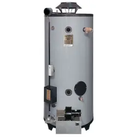 Gnu76-200 Rheem-ruud Natural Gas Commercial Water Heater 76 Gal. 120v Ac