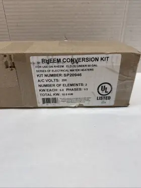 Sp20946 Rheem - Conversion Kit Assembly Eld/elds 208v/5000w/5000w