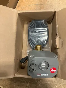 Sp21111 Rheem Leak Sensor / Shut Off Valve Kit As Is See Description