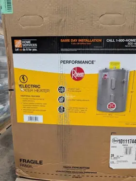 Xe28s06stb45u1 Rheem Performance 28 Gal. Short 4500-watt Double Element Electric Water Heater